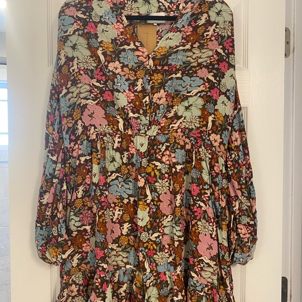 Frnch knee length dress